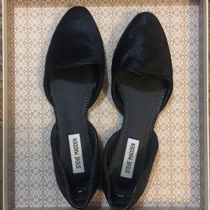 Steve Madden d’Orsay Flats in Black Size:8.5